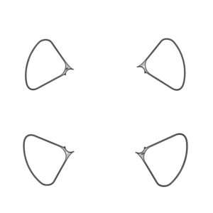 DJI Phantom 4 Pro Propeller guard (Obsidian Edition) - propellervédő fekete