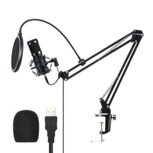 BlitzWolf BW-CM2 - USB Kondenzátor mikrofon szett