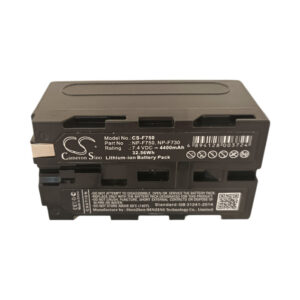 Monitor akkumulátor NP-F750/F730 4400mAh