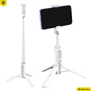 Baseus Traveler bluetooth selfie stick és állvány - fehér
