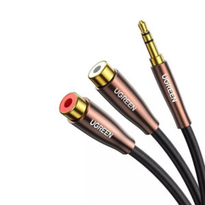 Ugreen 3.5 mm jack - 2xRCA audio kábel