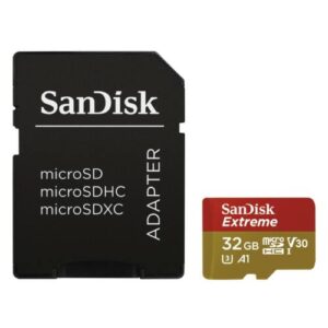 32 GB SanDisk SDXC Mobile Extreme A1 memóriakártya +adapter