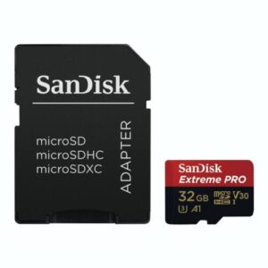 32 GB SanDisk SDXC Mobile Extreme Pro V30 memóriakártya +adapter