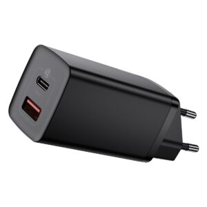 Baseus GaN2 Lite gyorstöltő, , USB + USB-C, 65 W