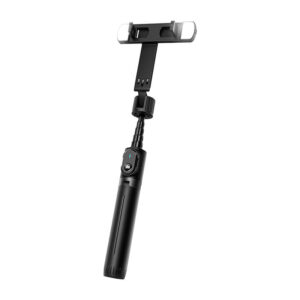 Mcdodo Selfie stick, világítással és bluetooth távirányítóval (fehér)