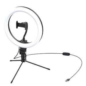 Baseus Live Stream Holder Table Stand - asztali állvány LED körfénnyel