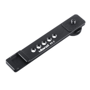 Ulanzi PT-7 fém tartókonzol vakupapucs csatlakozóval és 1/4" furatokkal (1391)