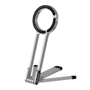 Ulanzi MA30 összehajtható mini állvány, Magsafe kompatibilis telefonokhoz, karabiner, ezüst (M060)