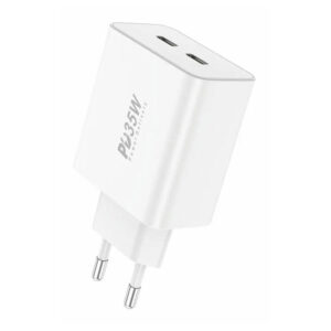 Foneng EU50 PD 35W 2x USB-C hálózati töltő (fehér)